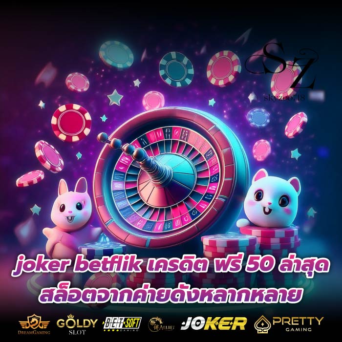 joker betflik เครดิต ฟรี 50 ล่าสุด สล็อตจากค่ายดังหลากหลาย